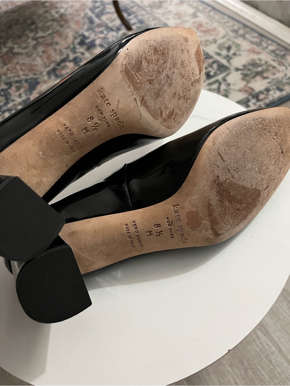 Kate Spade Black Patent Leather Shoes - Picture 8 of 11